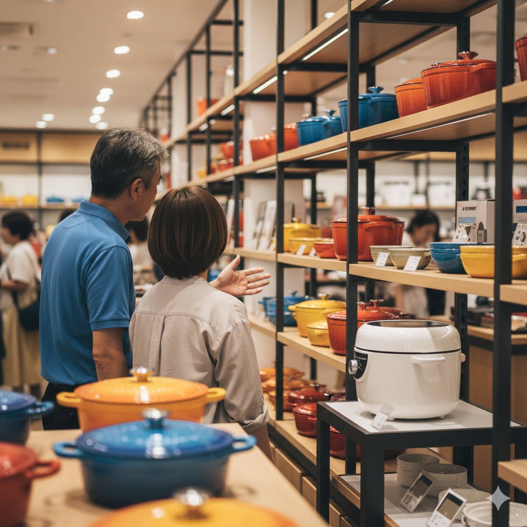 キッチン用品店内